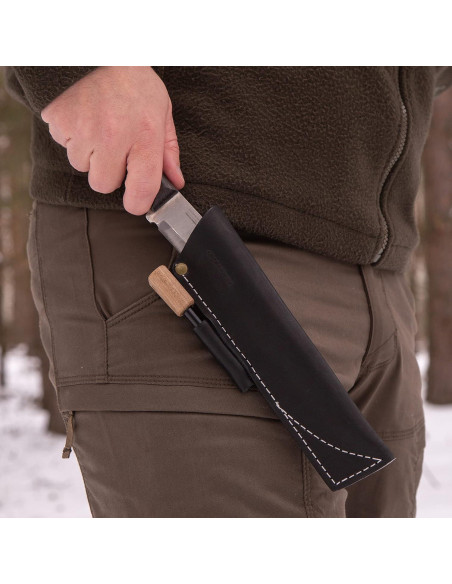 Funda de Cuchillo BPS Knives Black Belt de Cuero - 7 a 9" Funda de Cuchillo BPS Knives Black Belt de Cuero - 7 a 9"