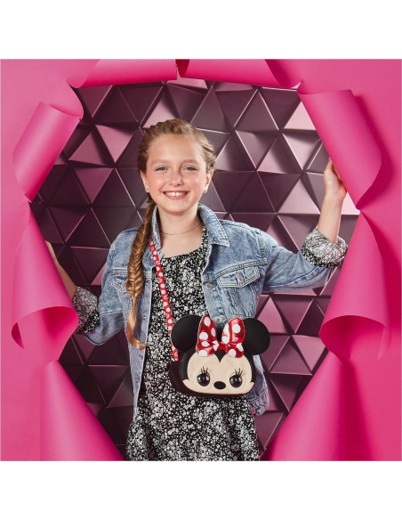 Bolso Interactivo Disney Minnie Mouse para Niñas 4-12 Años Bolso Interactivo Disney Minnie Mouse para Niñas 4-12 Años