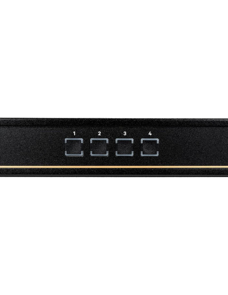 Interruptor KVM Vertiv Avocent AV104 4 Puertos USB Rack/Escritorio Interruptor KVM Vertiv Avocent AV104 4 Puertos USB Rack/Escritorio