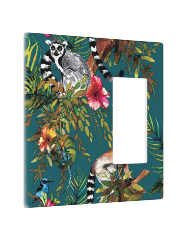 Placa de Pared Decorativa Wpshijia Animales 11.4x11.7cm