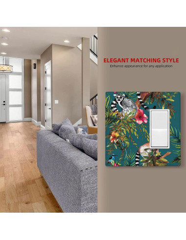 Placa de Pared Decorativa Wpshijia Animales 11.4x11.7cm
