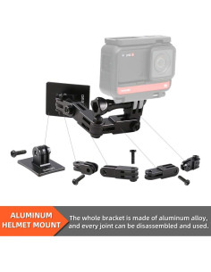 Soporte de Mentón de Casco de Aluminio SUREWO para GoPro 2