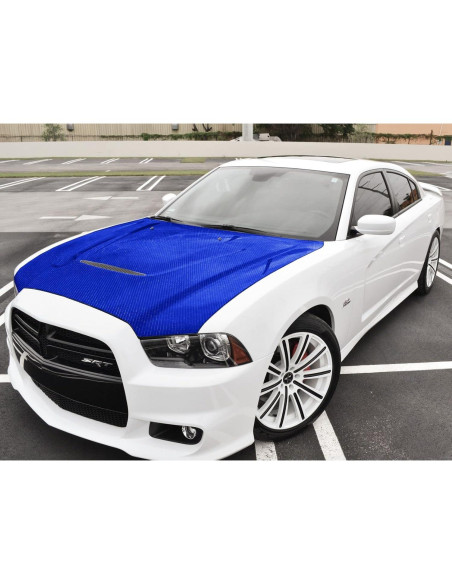 Vinilo 7D Fibra de Carbono EZAUTO WRAP 10x20cm Azul Intenso Vinilo 7D Fibra de Carbono EZAUTO WRAP 10x20cm Azul Intenso