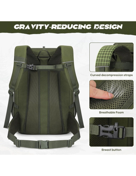 Mochila Táctica Maelstrom 40L Resistente al Agua Verde Ejército Mochila Táctica Maelstrom 40L Resistente al Agua Verde Ejército