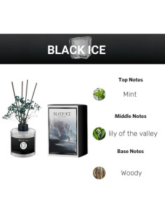 Ambientador de coche NOVORA Black Ice 50ML aceite aromaterapia 2