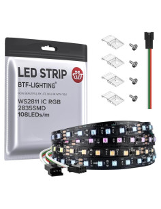 Tira LED RGB BTF-LIGHTING 9.8FT 108LED/m 24V Direccionable