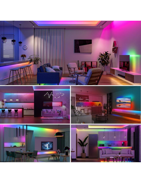 Tira LED RGB BTF-LIGHTING 9.8FT 108LED/m 24V Direccionable Tira LED RGB BTF-LIGHTING 9.8FT 108LED/m 24V Direccionable