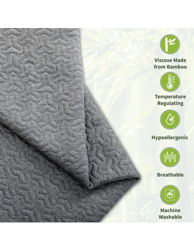 Funda de Almohada en Cuña MEOVEN 61x53x20 cm Hipoalergénica