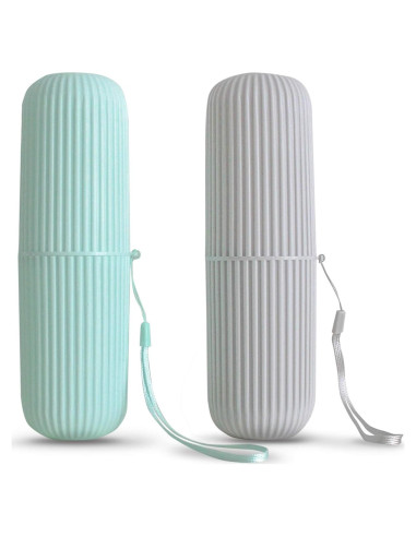 Soporte de Cepillo de Dientes de Viaje Sunenlyst 2 Piezas 20 cm