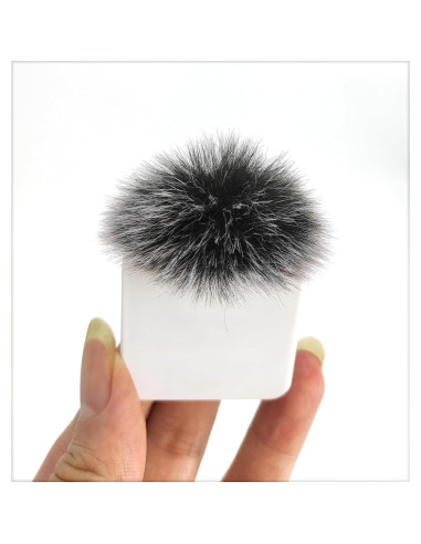 Filtro de Viento Peludo 4pcs para Micrófono RODE Wireless GO II