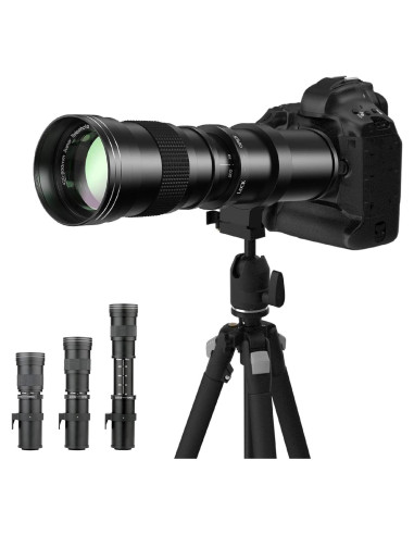 Lente Telefoto Zoom 420-800mm Commander para Canon EF-M