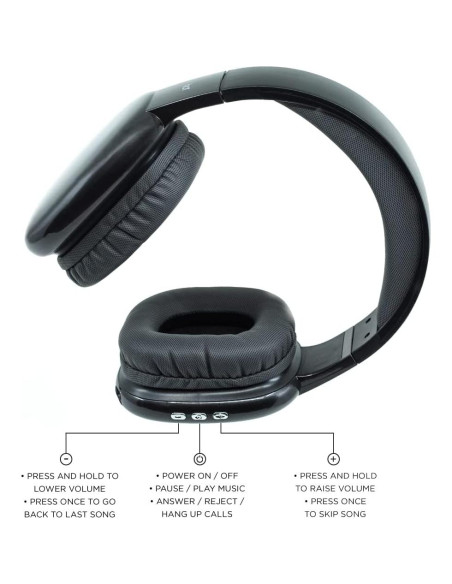 Auriculares Inalámbricos iJoy Ultra Bluetooth con Micrófono - 10h Reproducción Auriculares Inalámbricos iJoy Ultra Bluetooth con Micrófono - 10h Reproducción