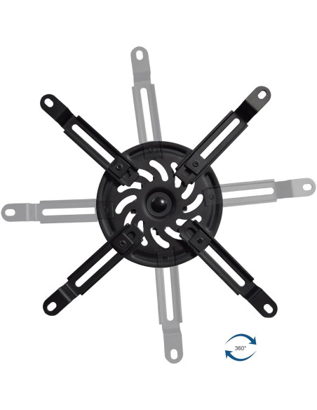 Soporte de Proyector de Techo VIVO MOUNT-VP02B Ajustable 13.6 kg Soporte de Proyector de Techo VIVO MOUNT-VP02B Ajustable 13.6 kg