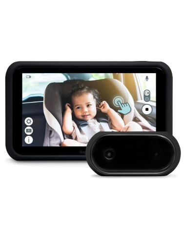 Monitor para Bebés Pequeño Viajero 5" HD Sin WiFi Negro