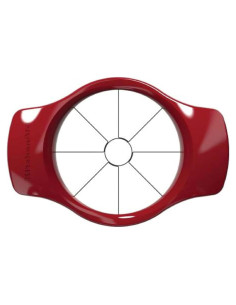 Cortador de Frutas KitchenAid Rojo, Acero Inoxidable, Manual