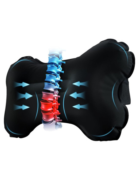 Almohada Lumbar Inflable Mixtrend HT-106 Espuma Viscoelástica Almohada Lumbar Inflable Mixtrend HT-106 Espuma Viscoelástica