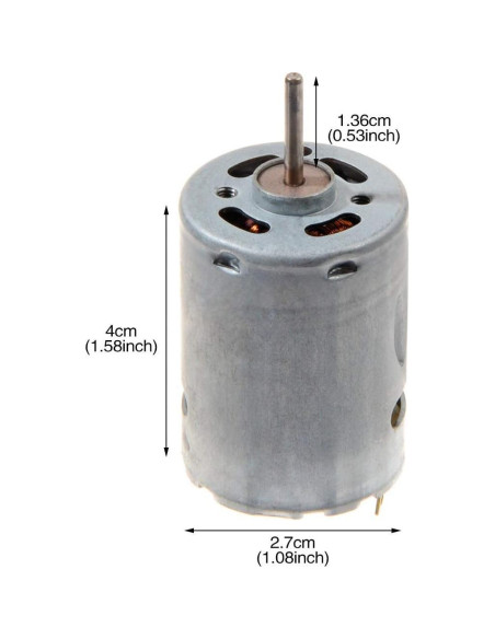 Motor Eléctrico Mini DC YXQ 12V 6000RPM 3 Piezas para Juguetes Motor Eléctrico Mini DC YXQ 12V 6000RPM 3 Piezas para Juguetes