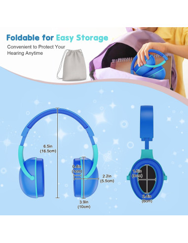 Auriculares ProCase para Niños con Cancelación de Ruido - 2 Paquete
