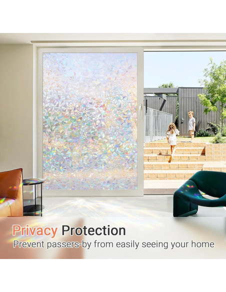 Película de Privacidad LUTE 30x200 cm Vinilo Estático UV Película de Privacidad LUTE 30x200 cm Vinilo Estático UV