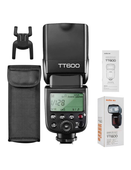 Flash Godox TT600 Inalámbrico 2.4G GN60 para DSLR Canon Nikon Flash Godox TT600 Inalámbrico 2.4G GN60 para DSLR Canon Nikon