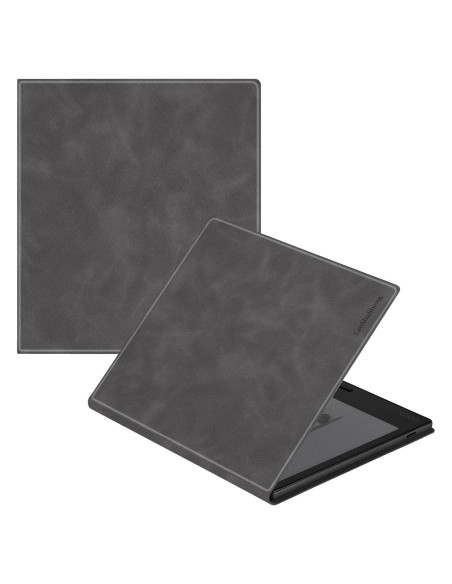 Funda Magnética Onyx Boox Go 7 Color - Cuero Ultra Delgado Gris Funda Magnética Onyx Boox Go 7 Color - Cuero Ultra Delgado Gris
