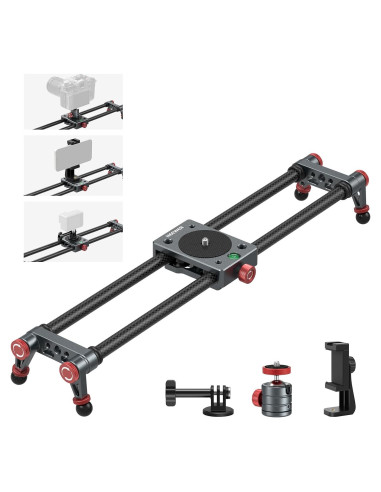 Deslizador de Cámara NEEWER CS1M 40cm Fibra de Carbono Ajustable