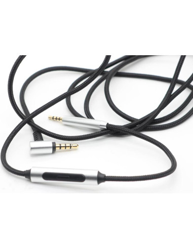 Cable de Reemplazo Poyatu 1.4m para Bose y JBL con Micrófono