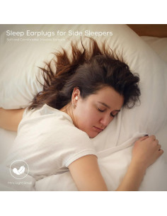 Auriculares LOBKIN Inalámbricos para Dormir Bluetooth 5.3 Beige 2