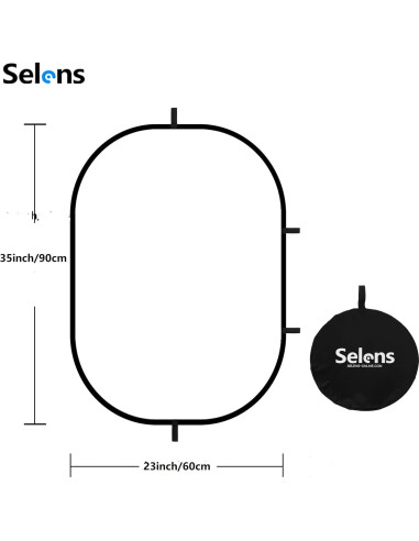 Difusor de Luz Suave Selens 60x90cm Plegable con Bolsa