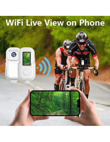 Cámara de Acción Mini Andoer L11 1080P WiFi Compacta