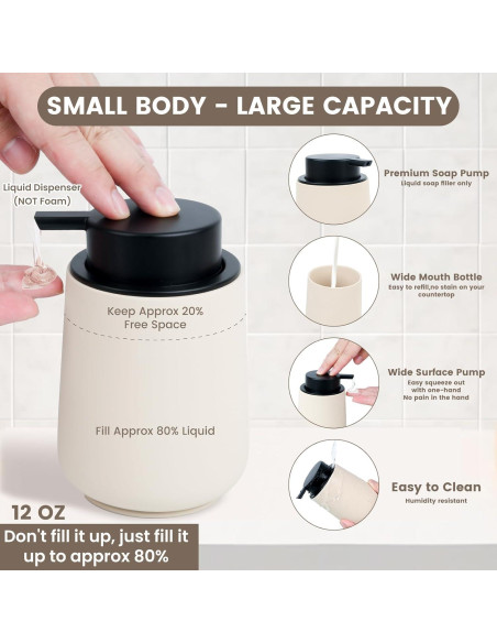 Juego de Accesorios de Baño Beige Deobath - 4 Piezas Juego de Accesorios de Baño Beige Deobath - 4 Piezas