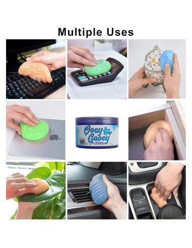 Gel Limpiador Aromatizado CarX para Auto - Paquete de 2