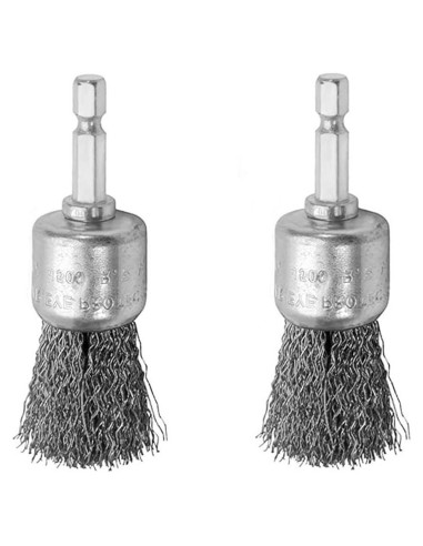 Juego de Cepillos de Alambre Abrasivos ROZZLOOM 2 Pcs 1"