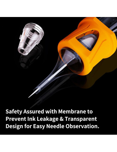 Agujas de Cartucho BIGWASP 1001RL 20Pcs Liner Redondo