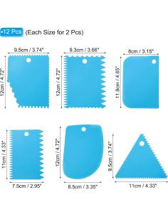 Kit de Raspadores de Arcilla PATIKIL 12 Pcs para Cerámica 2