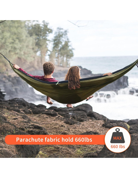 Hamaca de Camping NewDoar con Toldo Impermeable y Red Mosquitos Hamaca de Camping NewDoar con Toldo Impermeable y Red Mosquitos