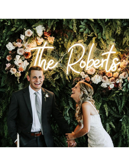 Cartel de Neón Personalizado LED LC SIGN para Bodas y Eventos Cartel de Neón Personalizado LED LC SIGN para Bodas y Eventos