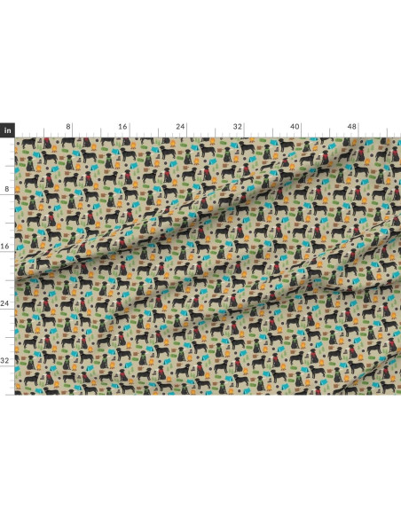 Tela Chiffon Spoonflower Perros Labrador Retriever 68.58x45.72cm Tela Chiffon Spoonflower Perros Labrador Retriever 68.58x45.72cm