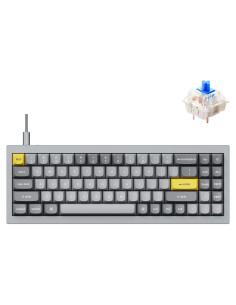 Teclado Mecánico Keychron Q7 70% Personalizable Aluminio Gris