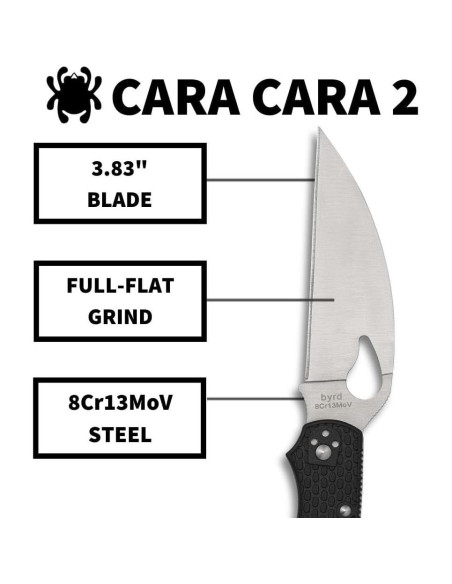 Cuchillo Plegable Spyderco Cara Cara 2 Wharncliffe 21.84cm Cuchillo Plegable Spyderco Cara Cara 2 Wharncliffe 21.84cm