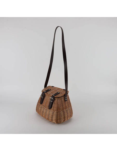 Cesta de Picnic de Mimbre KINGWILLOW 30.99x18.99x22.99cm Cesta de Picnic de Mimbre KINGWILLOW 30.99x18.99x22.99cm