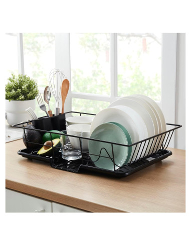 Escurridor de Platos 3 Piezas Sweet Home Collection - Compacto y Resistente