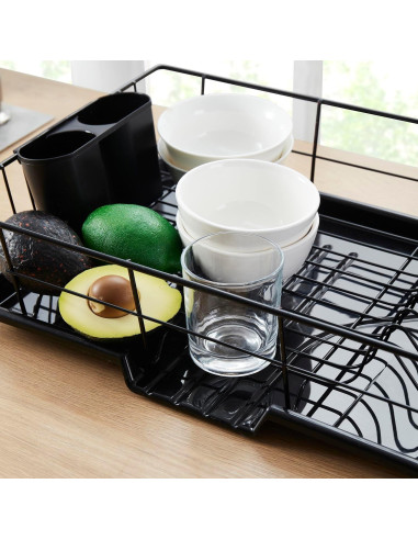 Escurridor de Platos 3 Piezas Sweet Home Collection - Compacto y Resistente