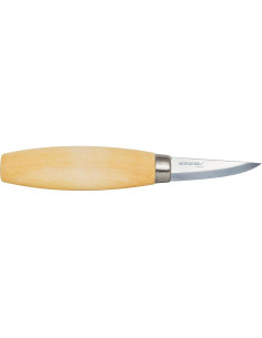 Cuchillo de Tallado Morakniv 120 - Hoja de Acero al Carbono 60 mm 2