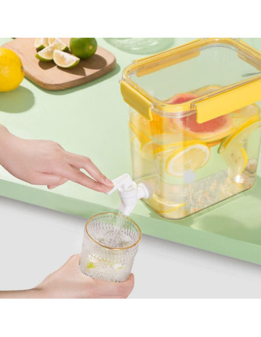 Dispensador de Bebidas de Plástico Elsjoy 2 Pack 3.5L