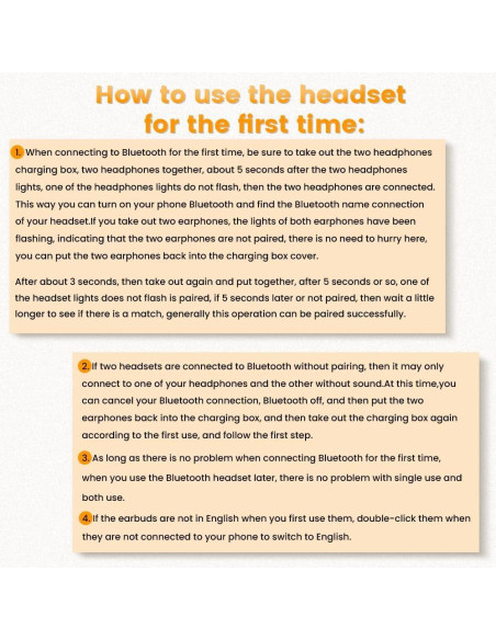 Auriculares Intrauditivos Inalámbricos Piluyaa MD-528 Negro Auriculares Intrauditivos Inalámbricos Piluyaa MD-528 Negro