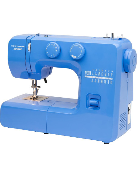 Máquina de Coser Janome Blue Couture 15 Puntadas 5.44 kg Máquina de Coser Janome Blue Couture 15 Puntadas 5.44 kg