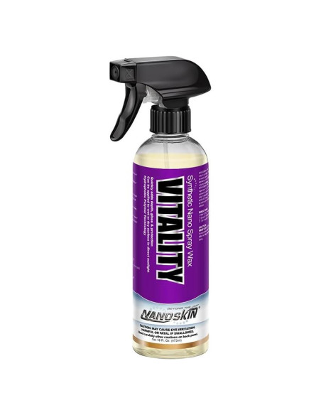 Cera en Spray Nanoskin VITALITY 473 ml con Carnauba - Brillo y Protección Cera en Spray Nanoskin VITALITY 473 ml con Carnauba - Brillo y Protección