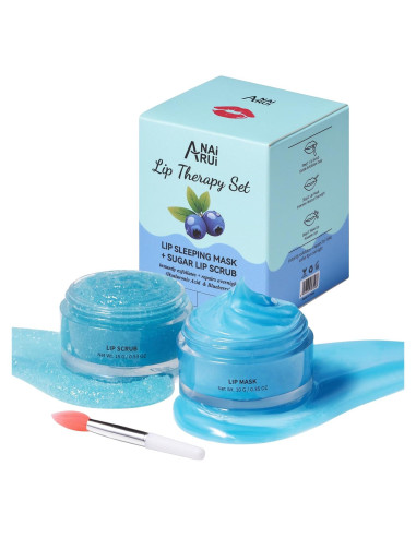 Conjunto de Cuidado Labial ANAI RUI - Exfoliante y Mascarilla