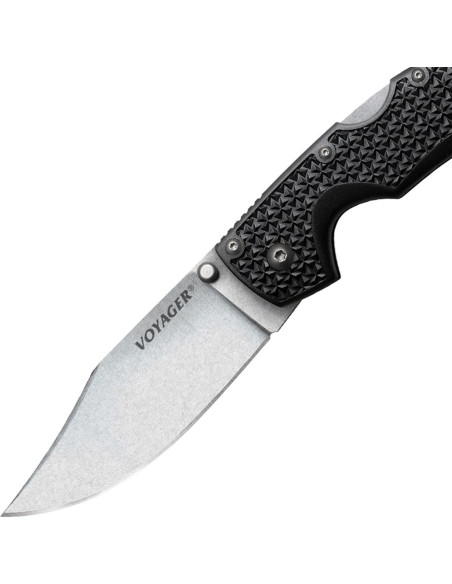 Cuchillo Plegable Cold Steel Voyager Grande AUS10A 10.2 cm Cuchillo Plegable Cold Steel Voyager Grande AUS10A 10.2 cm